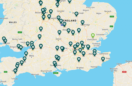EV Charge Point Map